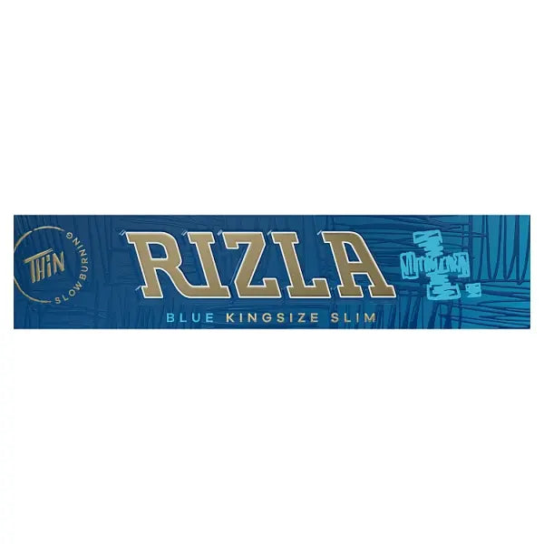 Rizla Kingsize Slim Blue Rolling Papers