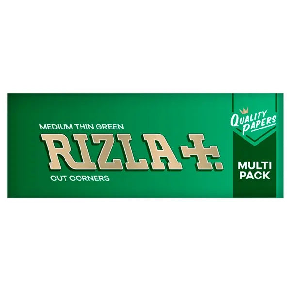 Rizla Regular Green Multipack Rolling Papers 5pk