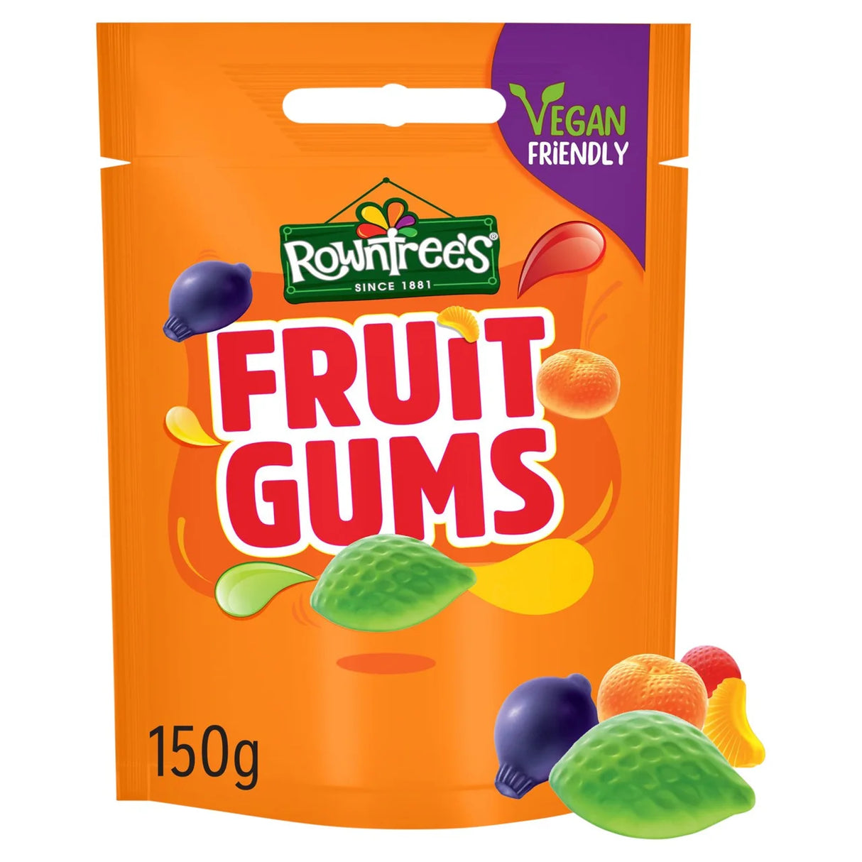 Rowntree's Fruit Gums Sweets Sharing Bag Pm £1.25 120g