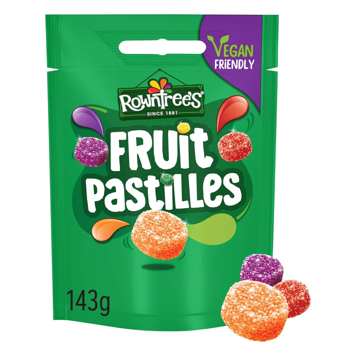 Rowntree's Fruit Pastilles Sweets Bag Pm £1.25 114g