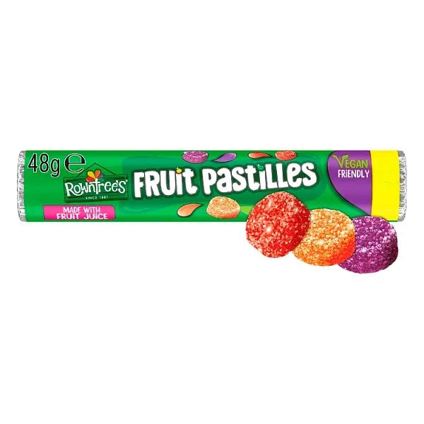 Rowntree's Fruit Pastilles Sweets Tube 48g PMP 60p