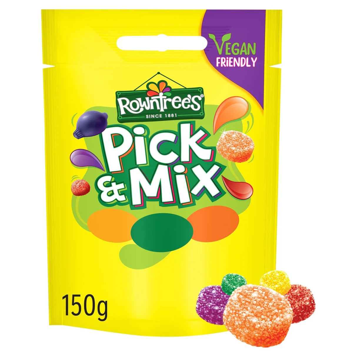 Rowntree's Pick & Mix Sweets Sharing Bag Pm £1.25 120g