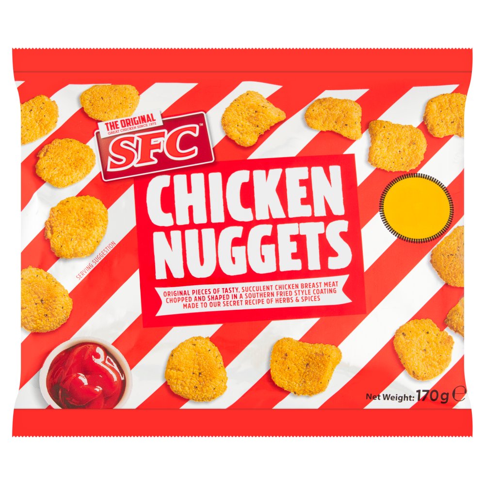 SFC Chicken Nuggets 170g PM £1.00