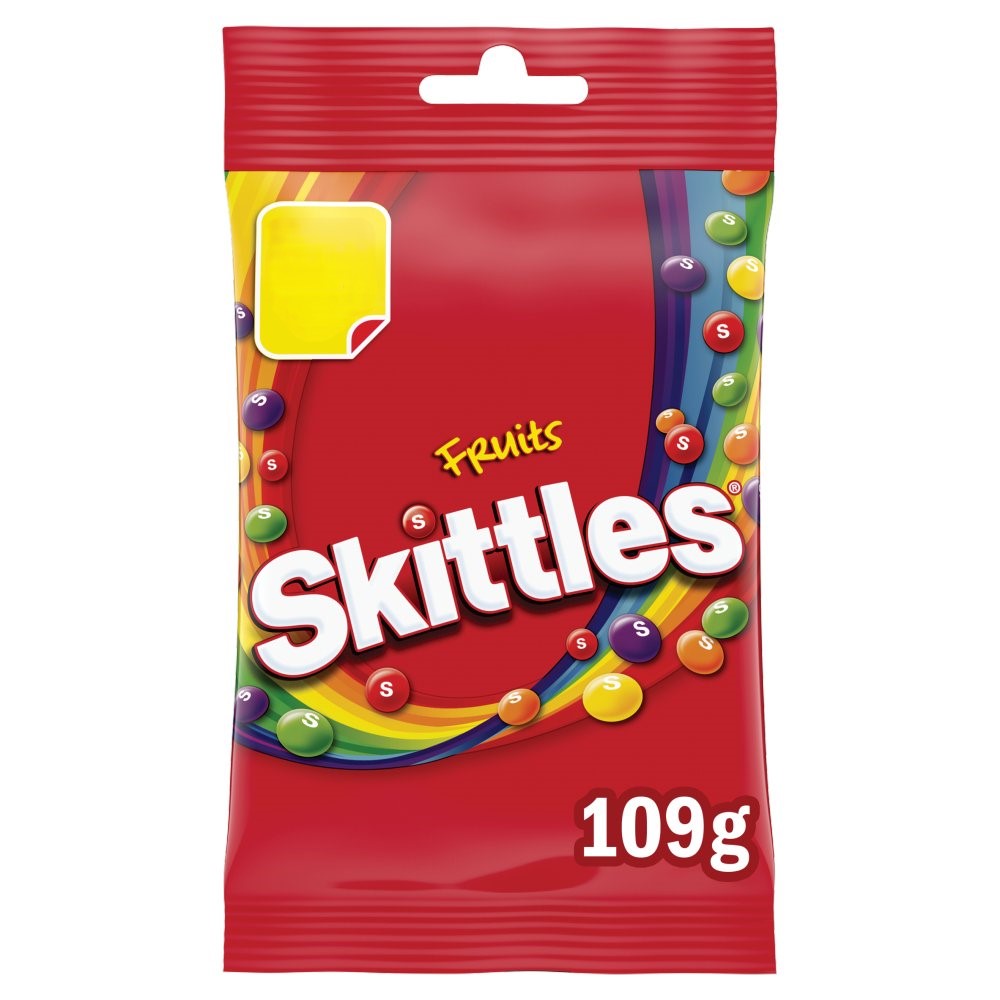 Skittles Fruit Treat Bag Pm £1.00 109g