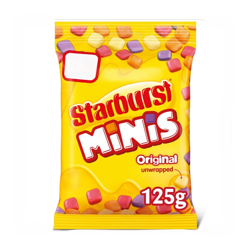 Starburst Minis Treat Bag Pm £1.00 125g