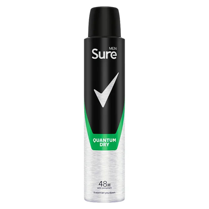Sure Men Anti-Perspirant Aerosol Quantum Dry 6x 200 ml