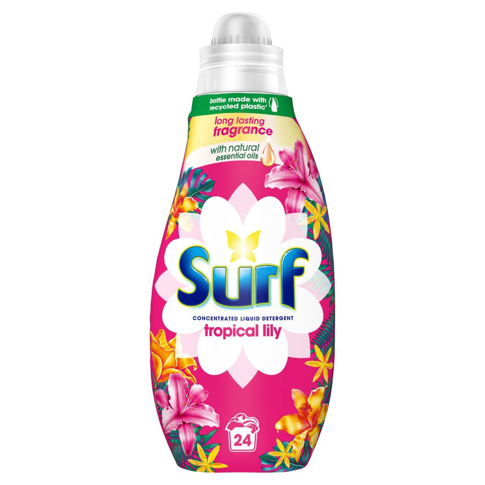 Surf Liquid Tropical 24 Wash Pm £3.99 648ml