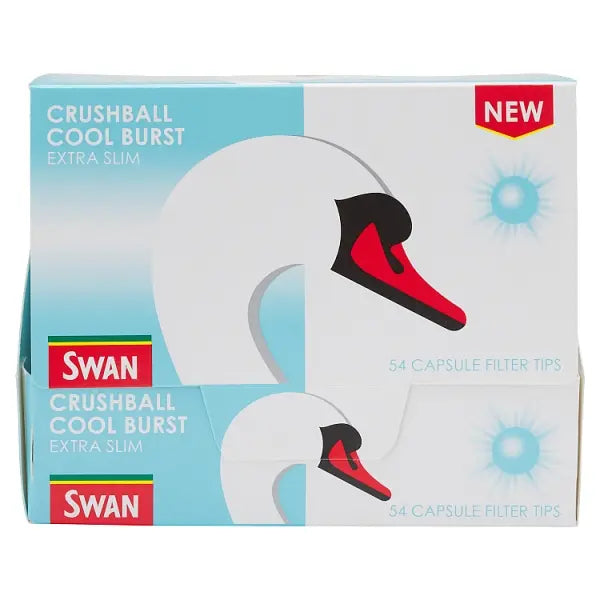 Swan Extra Slim Cool Burst Crushball Filters 20's