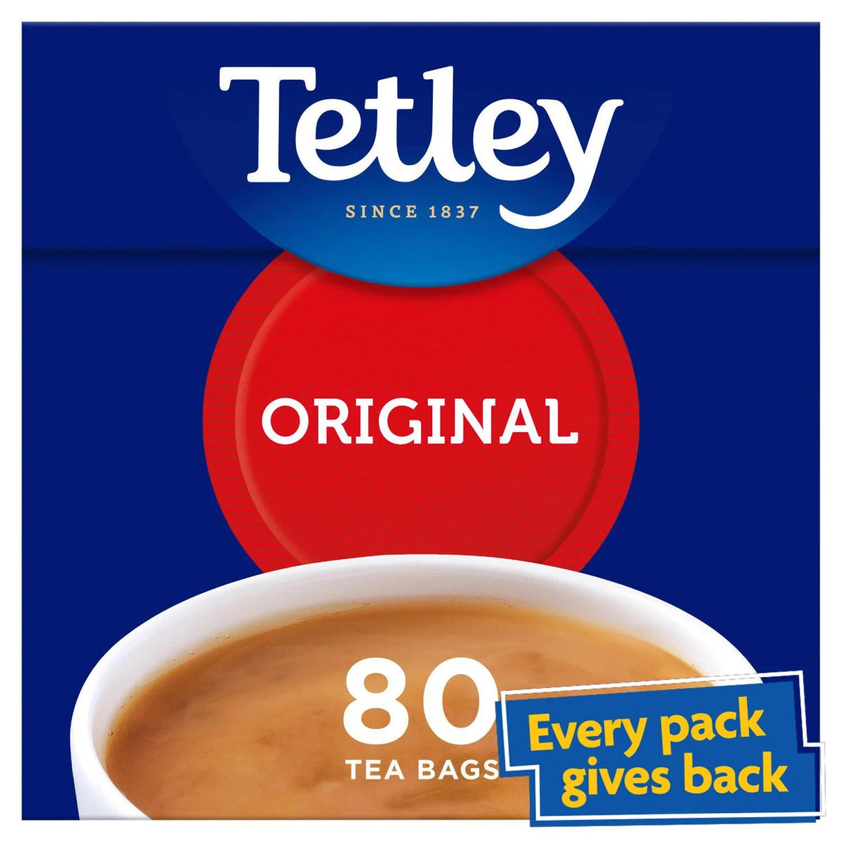 Tetley Tea Bags 80's Pm £3.35 80's