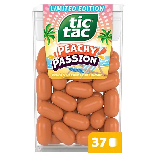 Tic Tac Peach Passion Fruit T37 18g