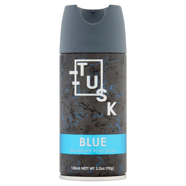 Tusk Blue Deodorant Body Spray 150ml