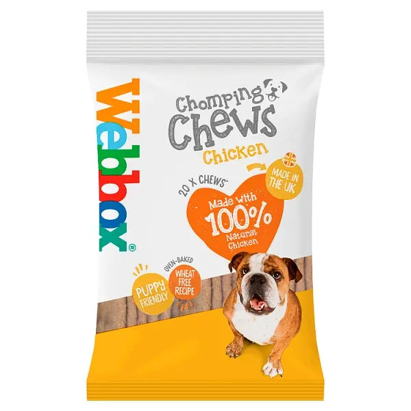 Webbox Chomping Chews Chicken 200g