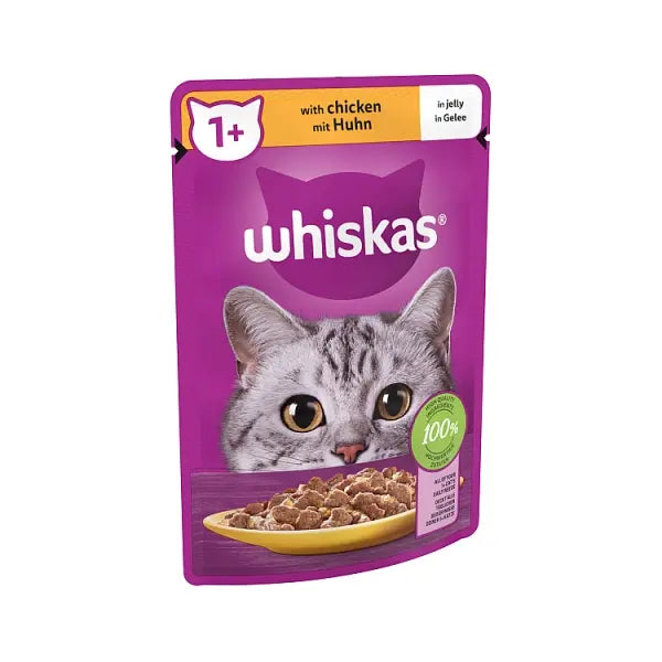 Whiskas 1+ Pouch Chicken 85g 85g