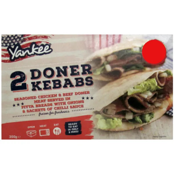 Yankee Doner Kebabs PM £2.49