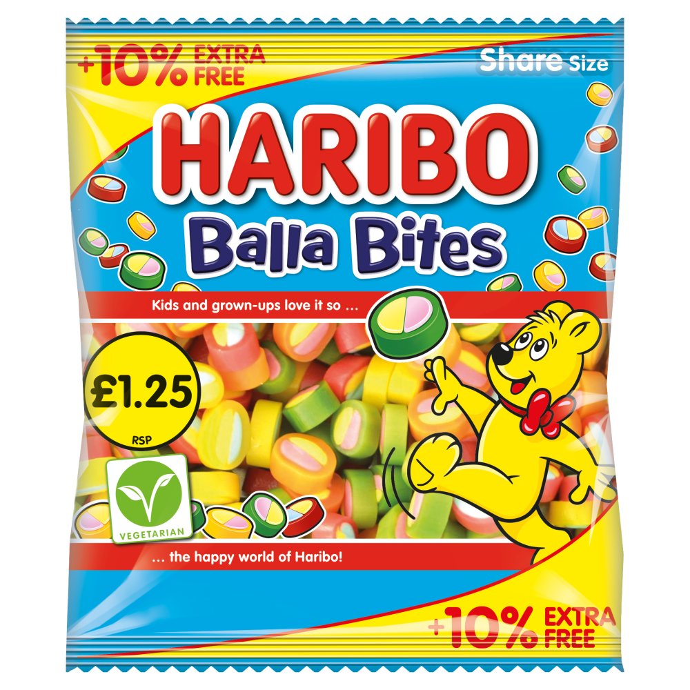 Haribo Balla Bites £1.25 10% 154g