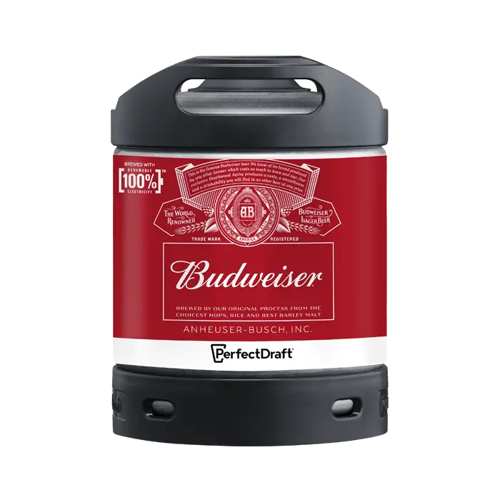 PerfectDraft Budweiser 6L Keg