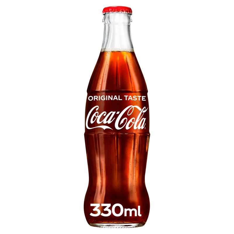 Coca Cola Classic Glass Bottle 330ml