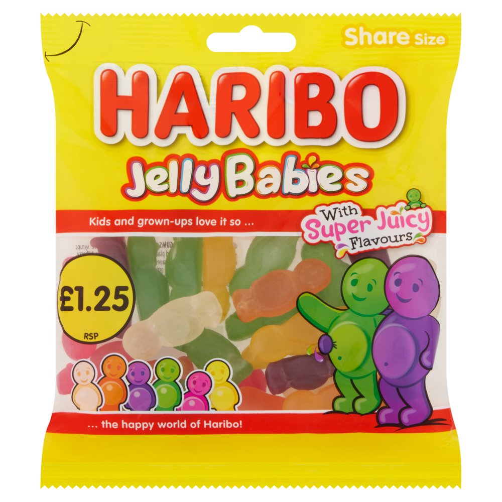 Haribo Jelly Babies Pm1.25 140g