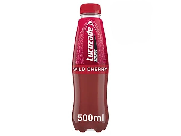 Lucozade Energy Wild Cherry Pm £1.50 500ml