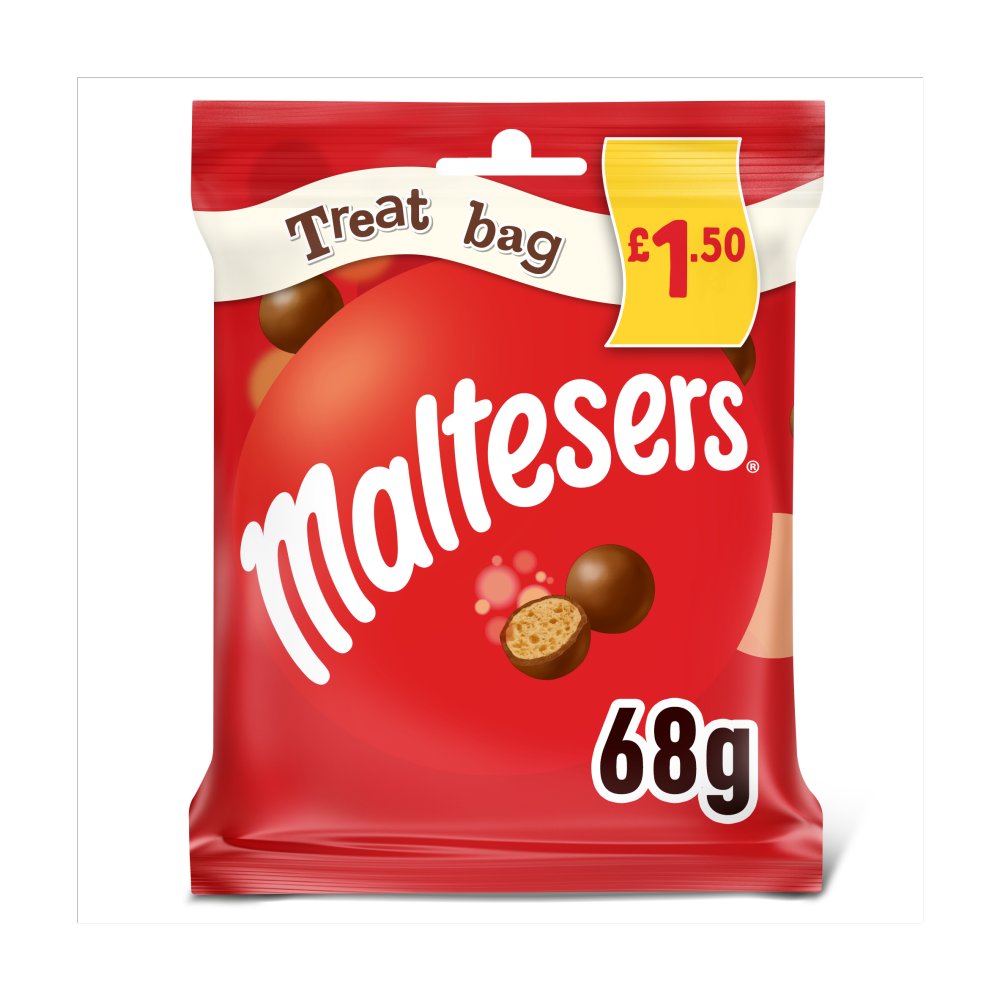 Maltesers Chocolate Treat Bag Pm £1.50 68g