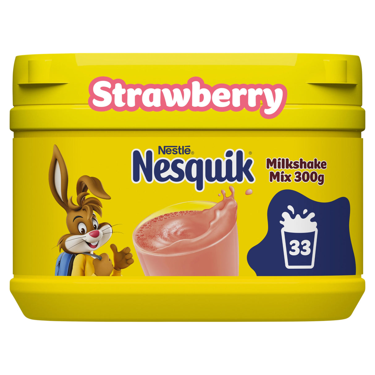 Nesquik Strawberry Flavoured Milkshake Mix 300g