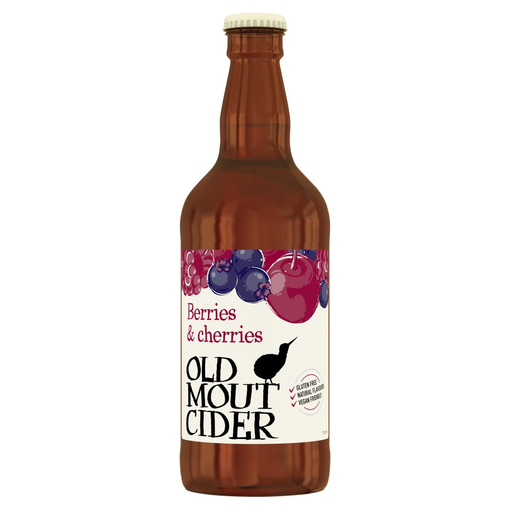 Old Mout Cider Berries & Cherries Single Bottle 500ml