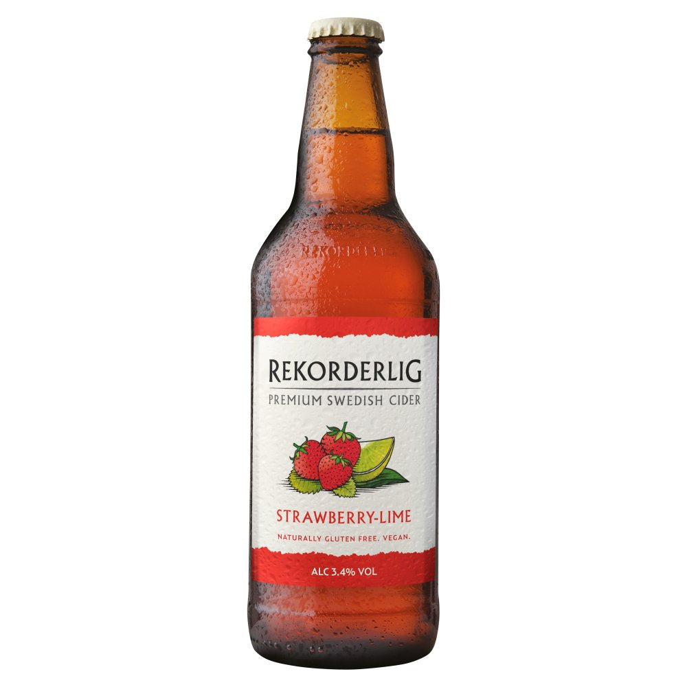 Rekorderlig Premium Swedish Strawberry-Lime Cider 500ml