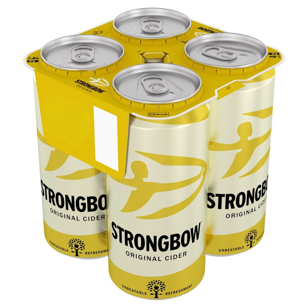 Strongbow Original Cider Cans 4x440ml