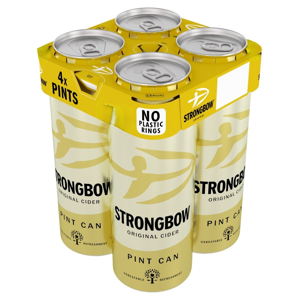Strongbow Original Cider Cans 4x568ml
