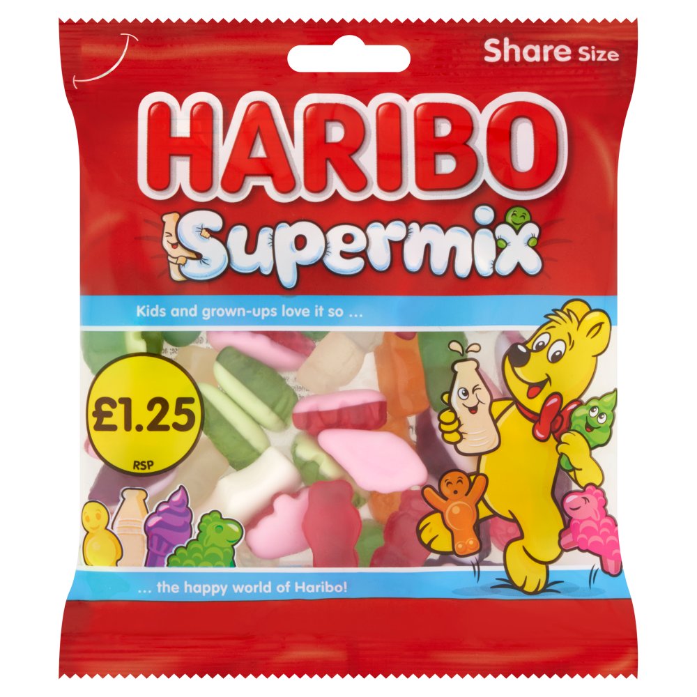 Haribo Supermix Pm£1.25 140g